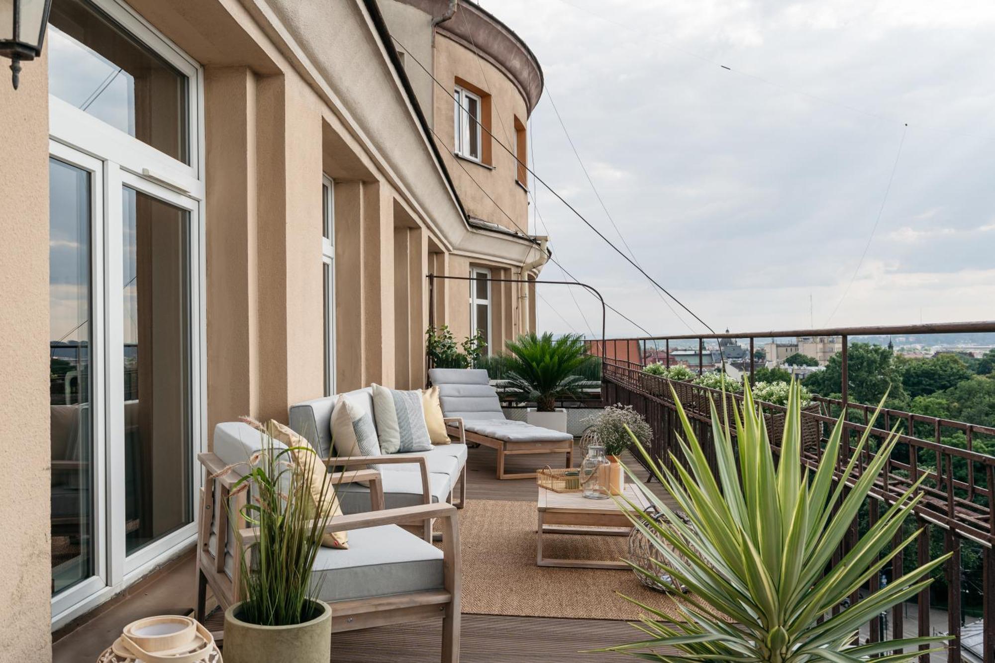 Апартаменты Penthouse Panorama - Loftaffair Краков Экстерьер фото