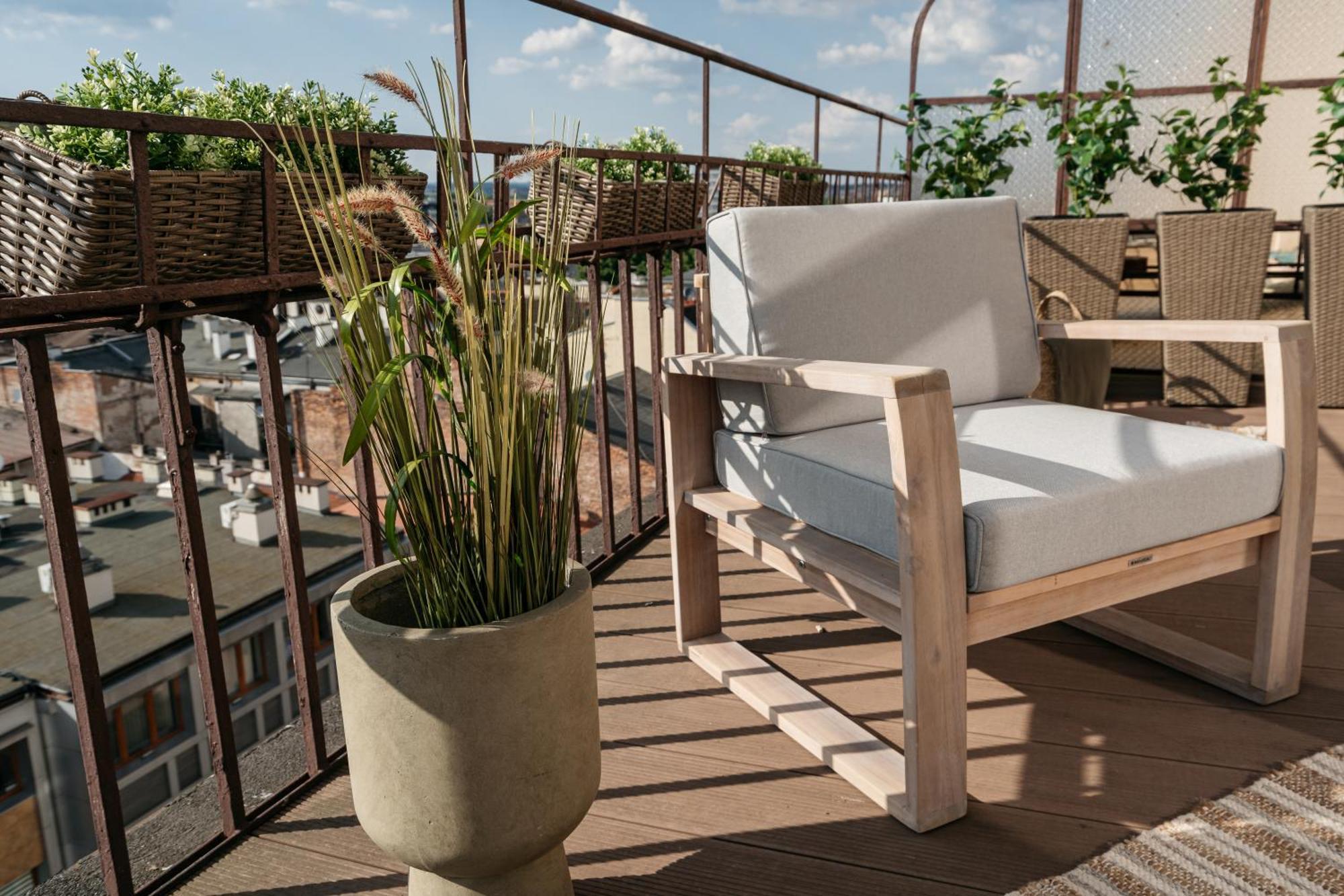 Апартаменты Penthouse Panorama - Loftaffair Краков Экстерьер фото