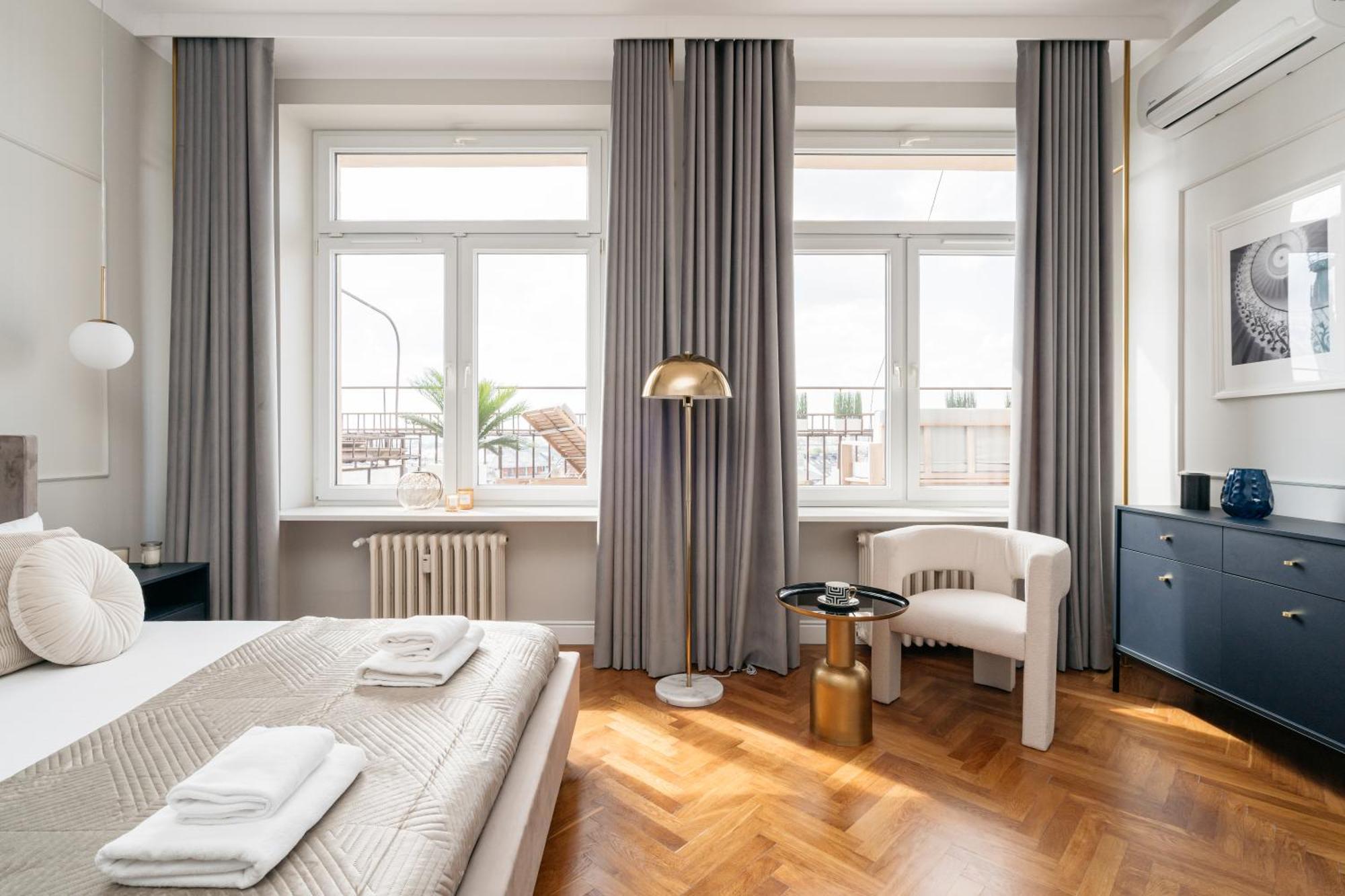 Апартаменты Penthouse Panorama - Loftaffair Краков Экстерьер фото